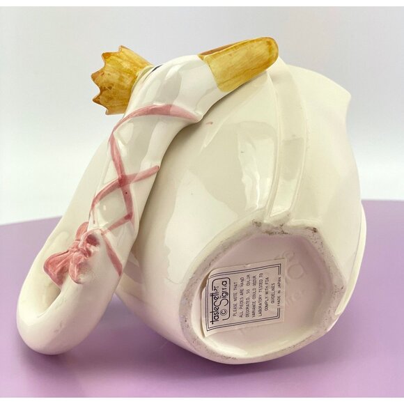 Vintage 80s swan creamer, Sigma Taste Setter vase, pitcher - Picture 9 of 10